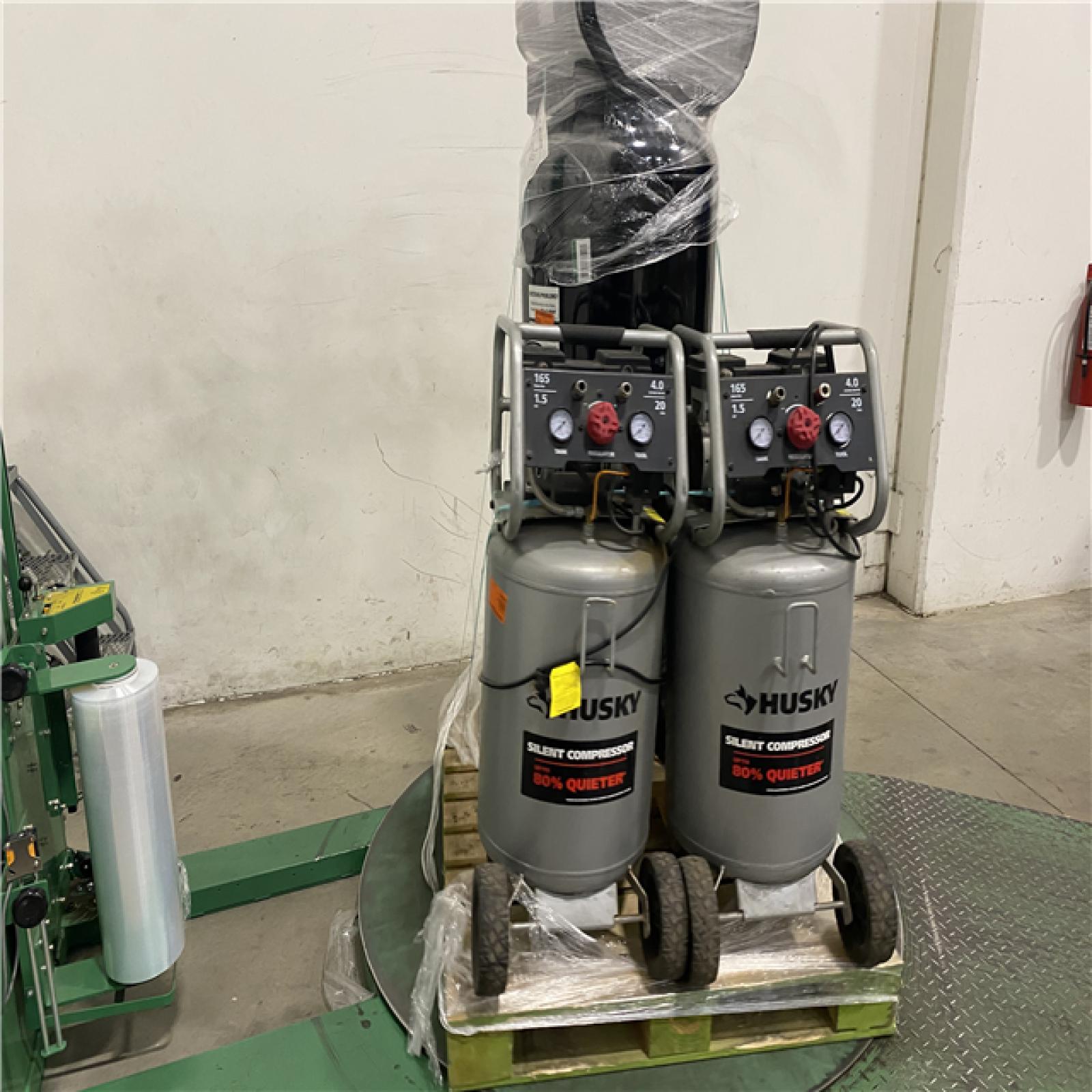 Dallas Location - As-Is Husky Electric Air Compressor(Lot Of 3)