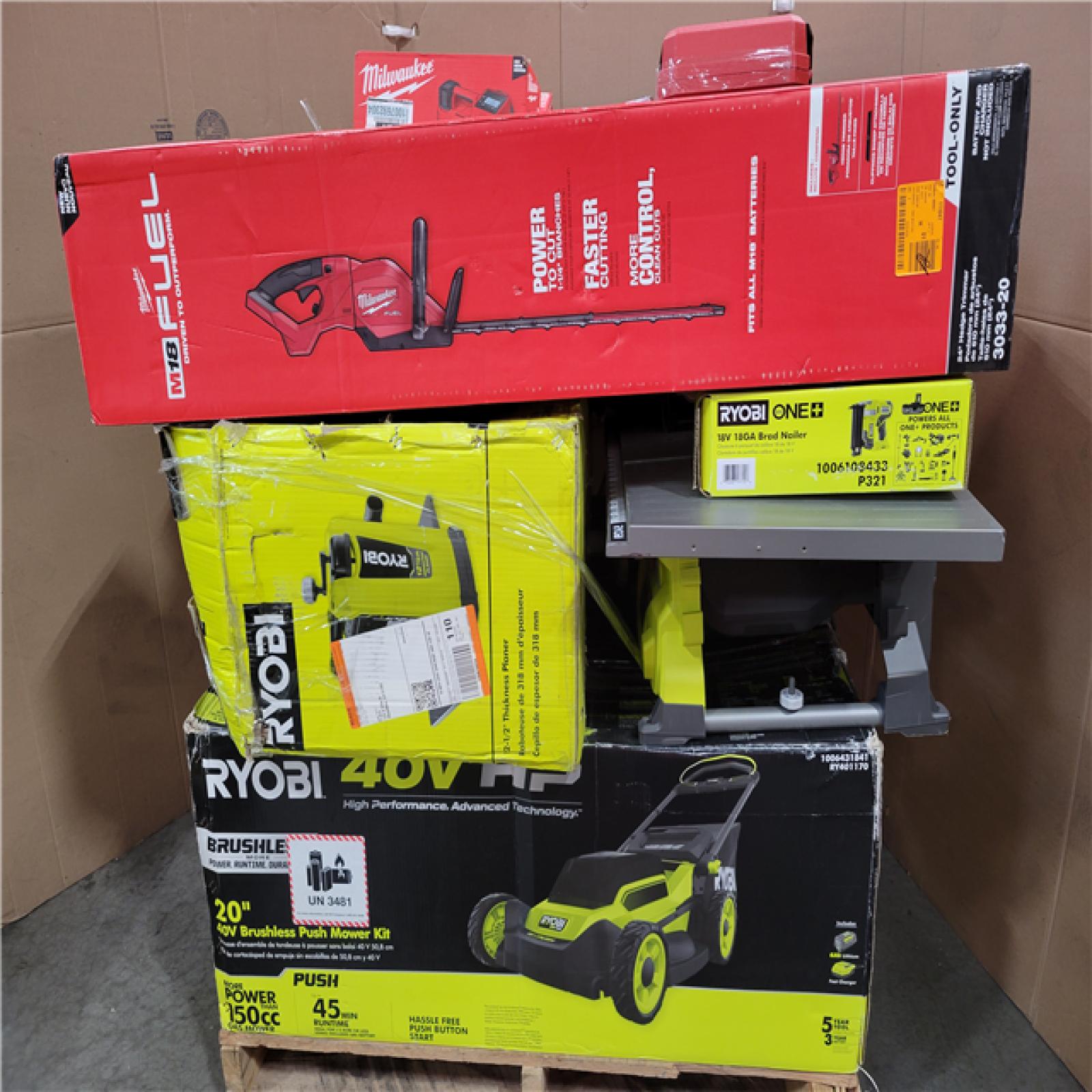 CALIFORNIA AS-IS TOOL PALLET