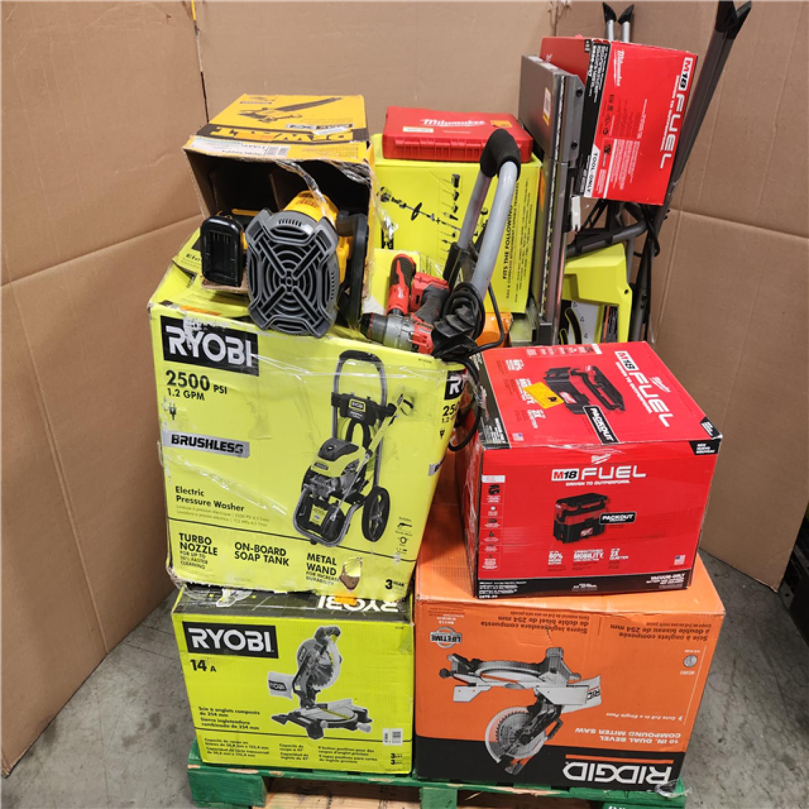 CALIFORNIA AS-IS TOOL PALLET