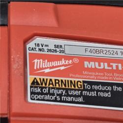 AS-IS Milwaukee 2626-21 M18 18V Cordless Oscillating Multi-Tool Kit
