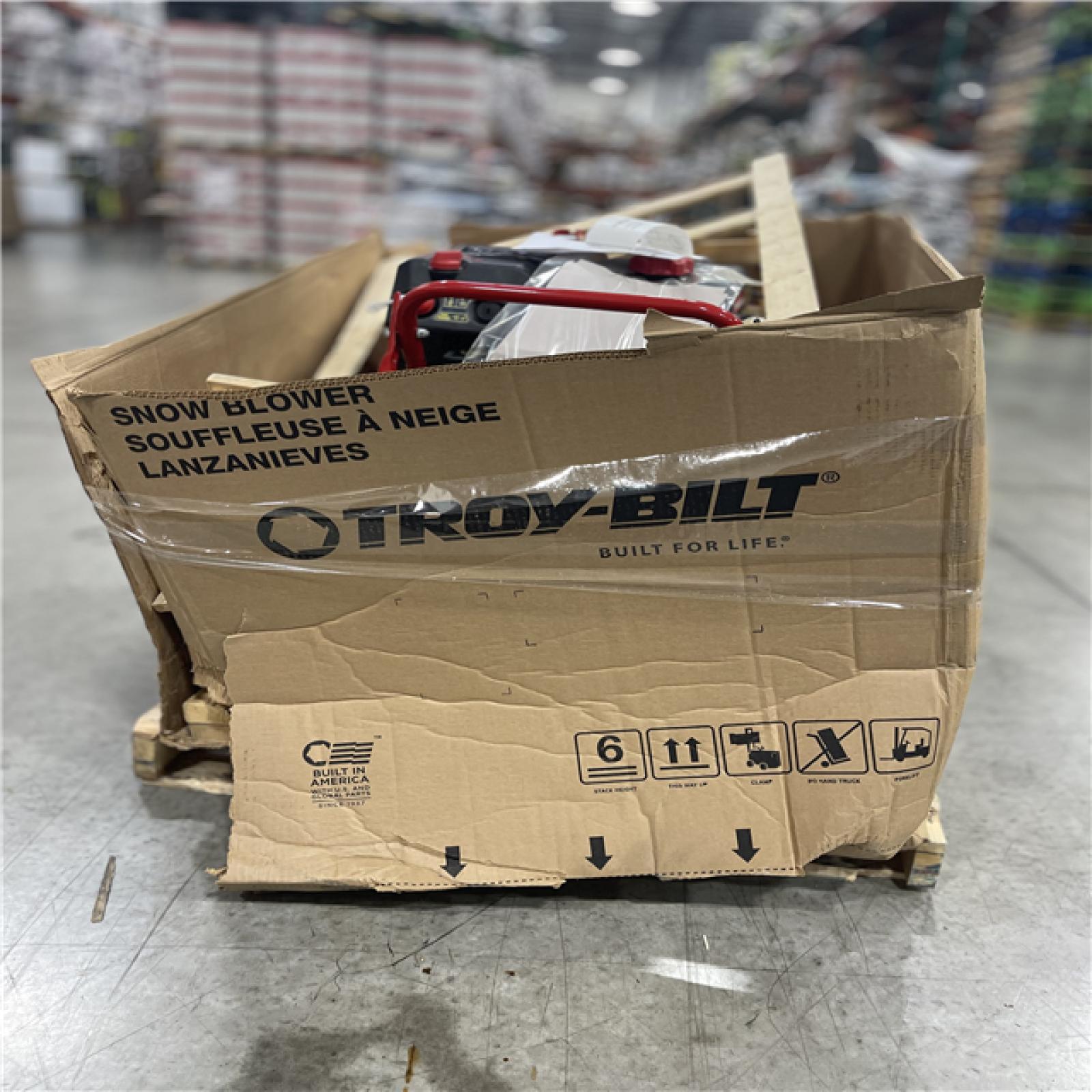 DALLAS LOCATION - Troy-Bilt Storm 30 in. 357cc Two-Stage Electric Start Gas Snow Blower with Power Steering and Heated Grips