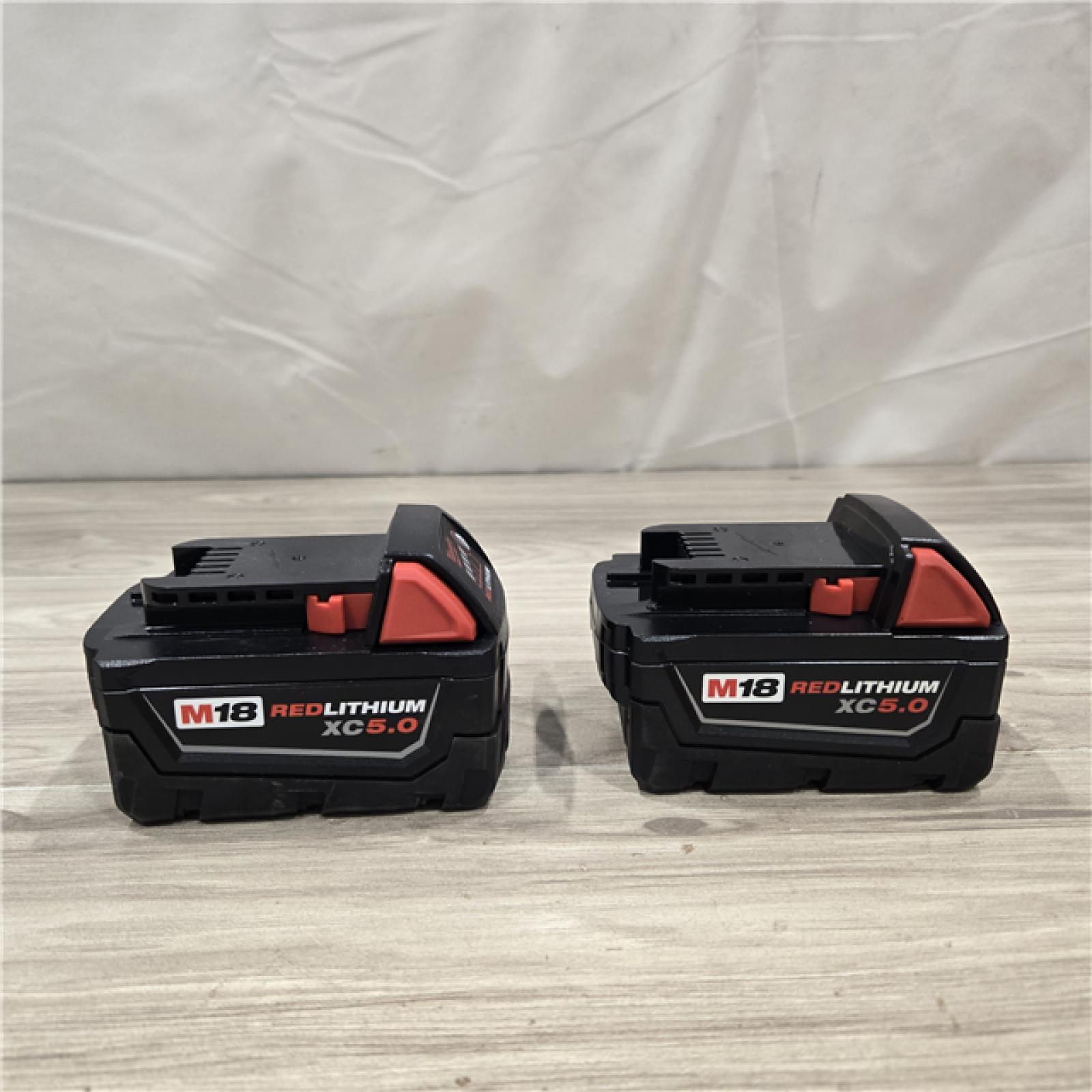 AS-IS Milwaukee M18 18-Volt Lithium-Ion XC Starter Kit