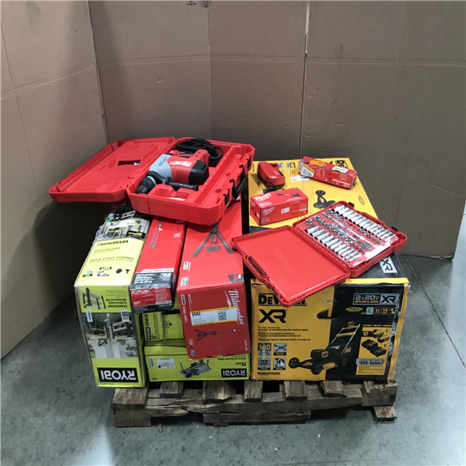 CALIFORNIA AS-IS TOOL PALLET