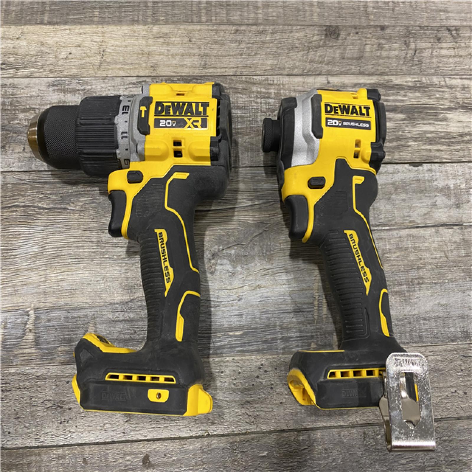AS-IS DEWALT 20V MAX XR Hammer Drill/ Impact Driver Kit