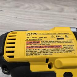 AS-IS Dewalt 20V MAX Cordless 1/2 in. Impact Wrench Kit