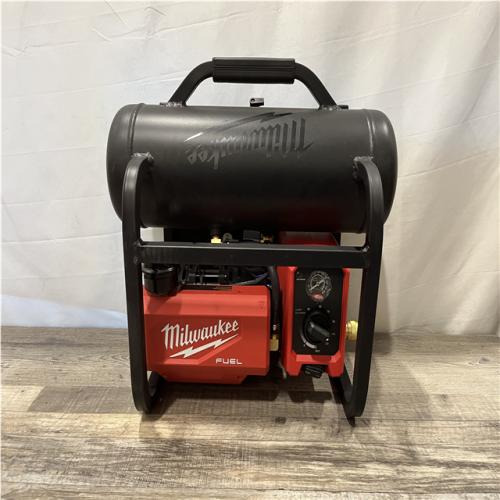 AS-IS Milwaukee FUEL 18-Volt Lithium-Ion Brushless Cordless 2 Gal. Electric Compact Quiet Compressor (Tool-Only)