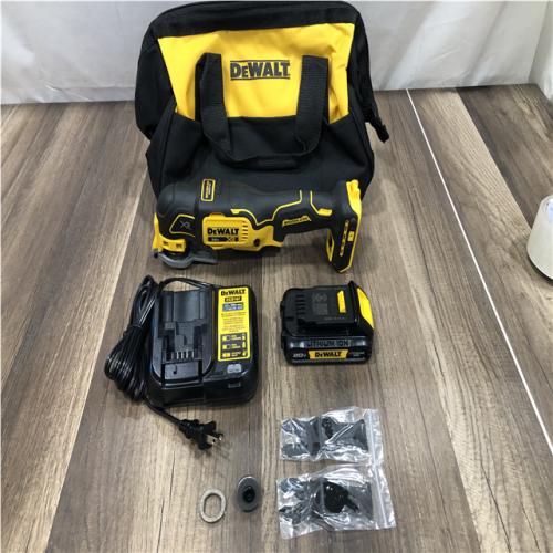 AS-IS DEWALT 20V MAX XR Cordless Brushless 3-Speed Oscillating Multi Tool Kit