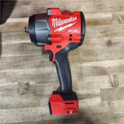 HOUSTON LOCATION - AS-IS (APPEARS LIKE NEW) Milwaukee M18 1/2 in. Cordless Brushless High Torque Impact Wrench Kit (Battery & Charger)
