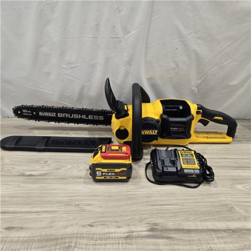AS-IS DEWALT FLEXVOLT 60V MAX 16in. Cordless Chainsaw Kit