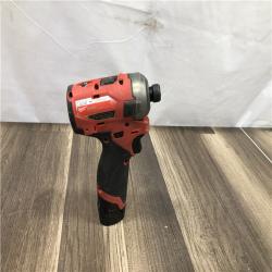 AS-IS Milwaukee FUEL SURGE 12V Lithium-Ion Brushless Cordless 1/4 in. Hex Impact Driver Compact Kit