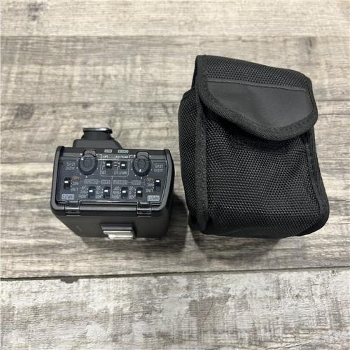 AS-IS Panasonic Professional Microphone Adaptor  2 XLR Terminals  Black (DMW-XLR1)