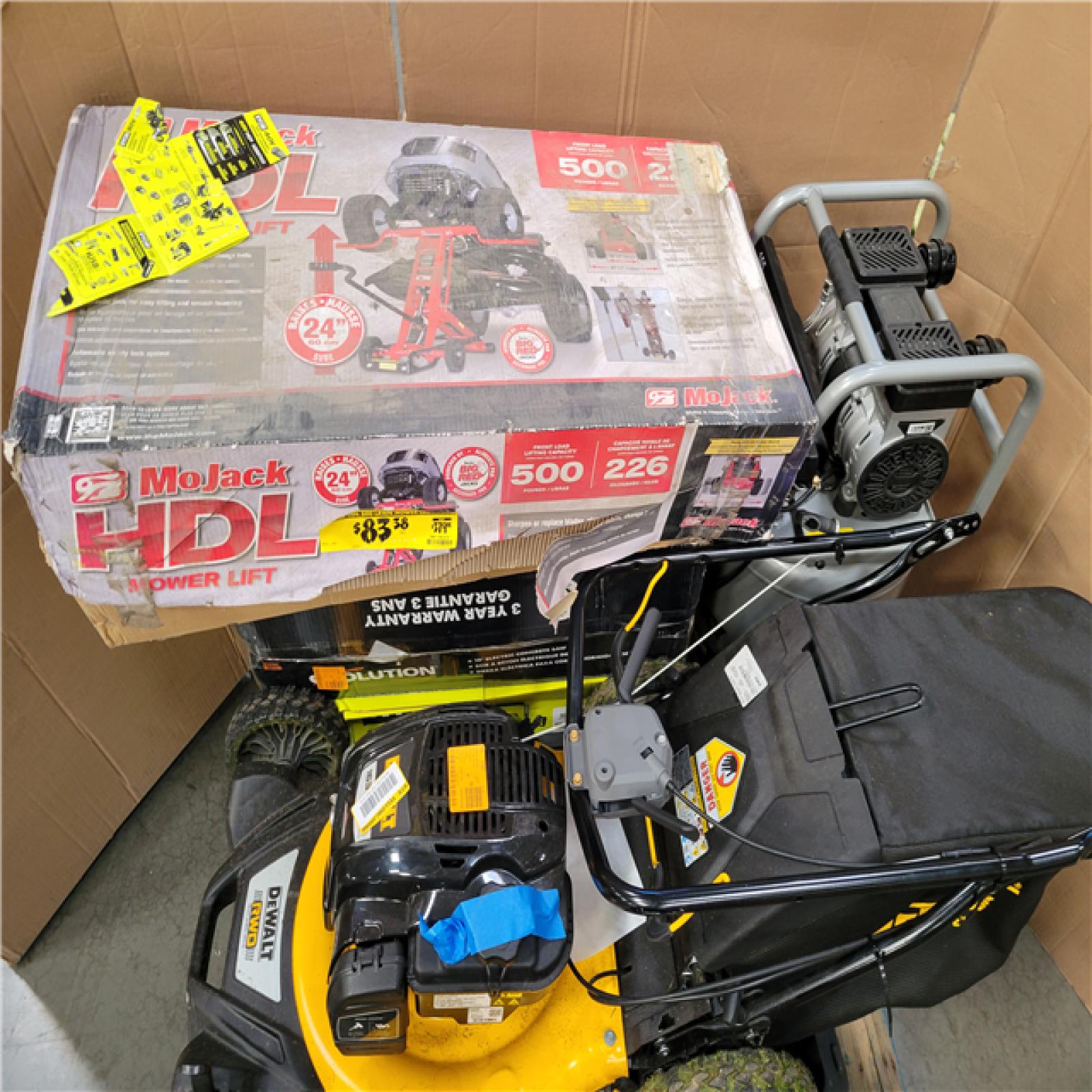 CALIFORNIA AS-IS OUTDOOR POWER EQUIPMENT