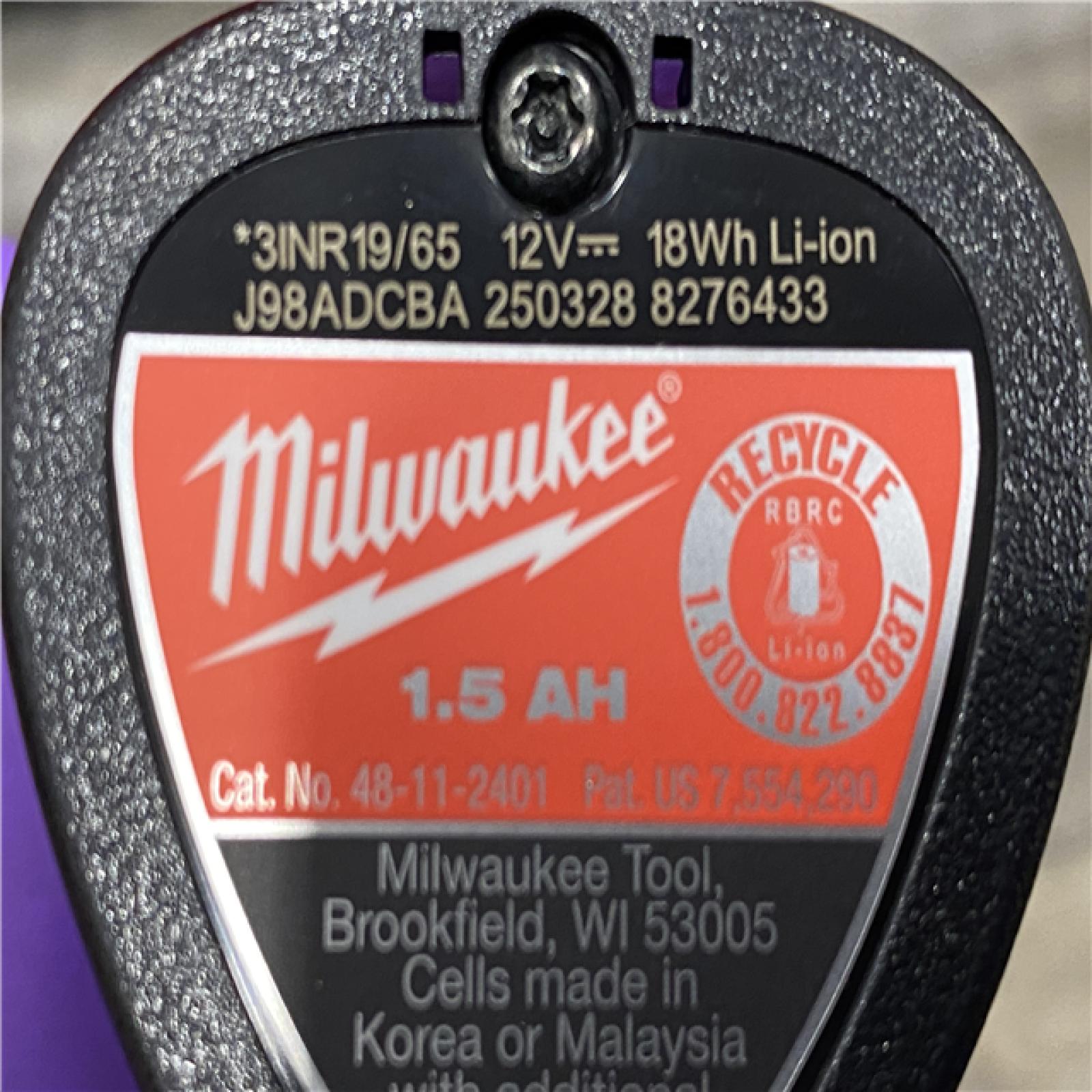 AS-IS Milwaukee 12-Volt Lithium-Ion Force Logic Cordless Press Tool Kit