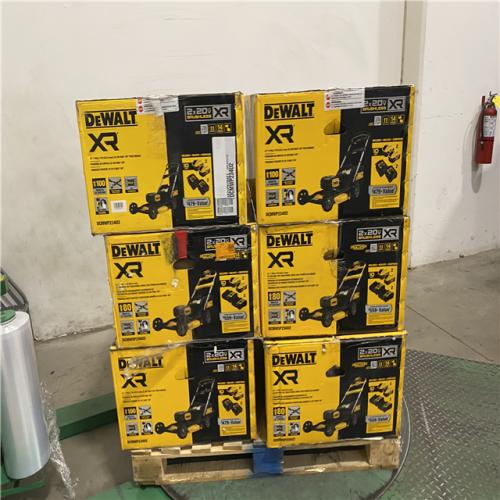 Dallas Location - As-Is DEWALT Lawn Mower Pallet(Lot Of 6)