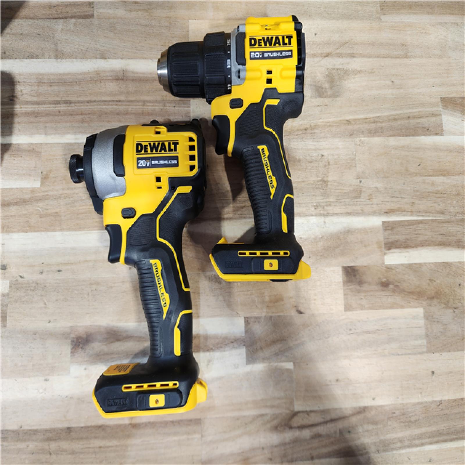 HOUSTON LOCATION - AS-IS DEWALT ATOMIC 20-Volt MAX Lithium-Ion Cordless Combo Kit