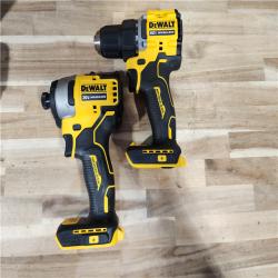 HOUSTON LOCATION - AS-IS DEWALT ATOMIC 20-Volt MAX Lithium-Ion Cordless Combo Kit