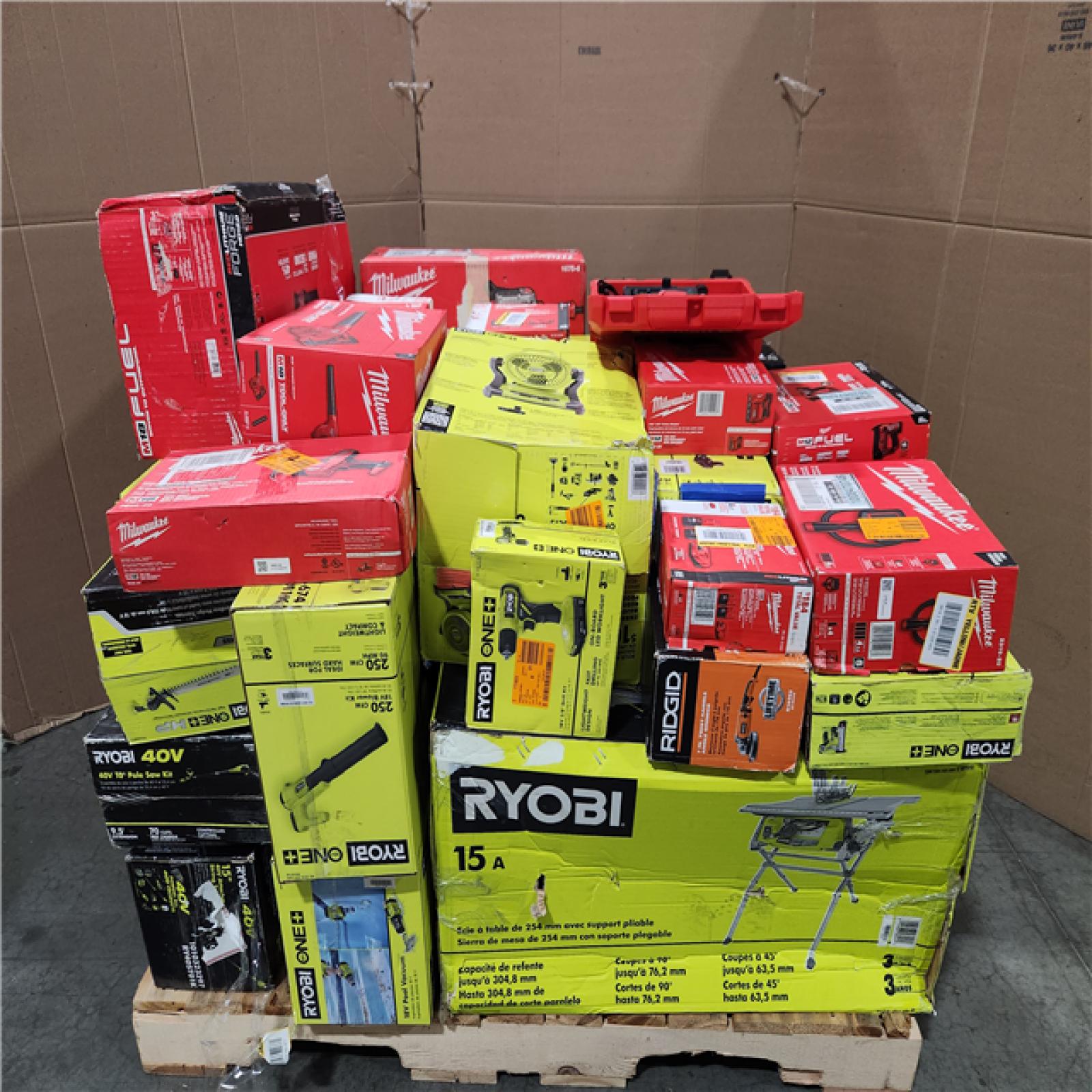 CALIFORNIA AS-IS TOOL PALLET