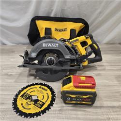 AS-IS DeWalt FLEXVOLT 60V MAX Lithium-Ion Cordless 7-1/4 in. Wormdrive Style Circular Saw Kit
