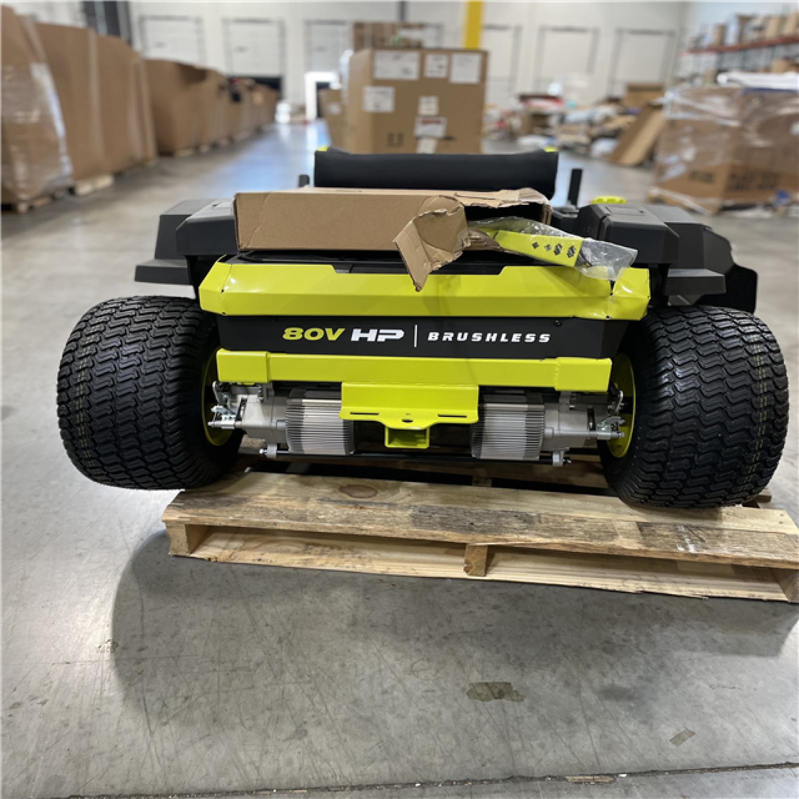 DALLAS LOCATION- RYOBI ZR3 80V HP Brushless 42 in. Electric Cordless ZTR Mower