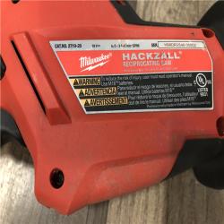 AS-IS Milwaukee FUEL 18V Lithium-Ion Brushless Cordless HACKZALL Reciprocating Saw (Tool-Only)