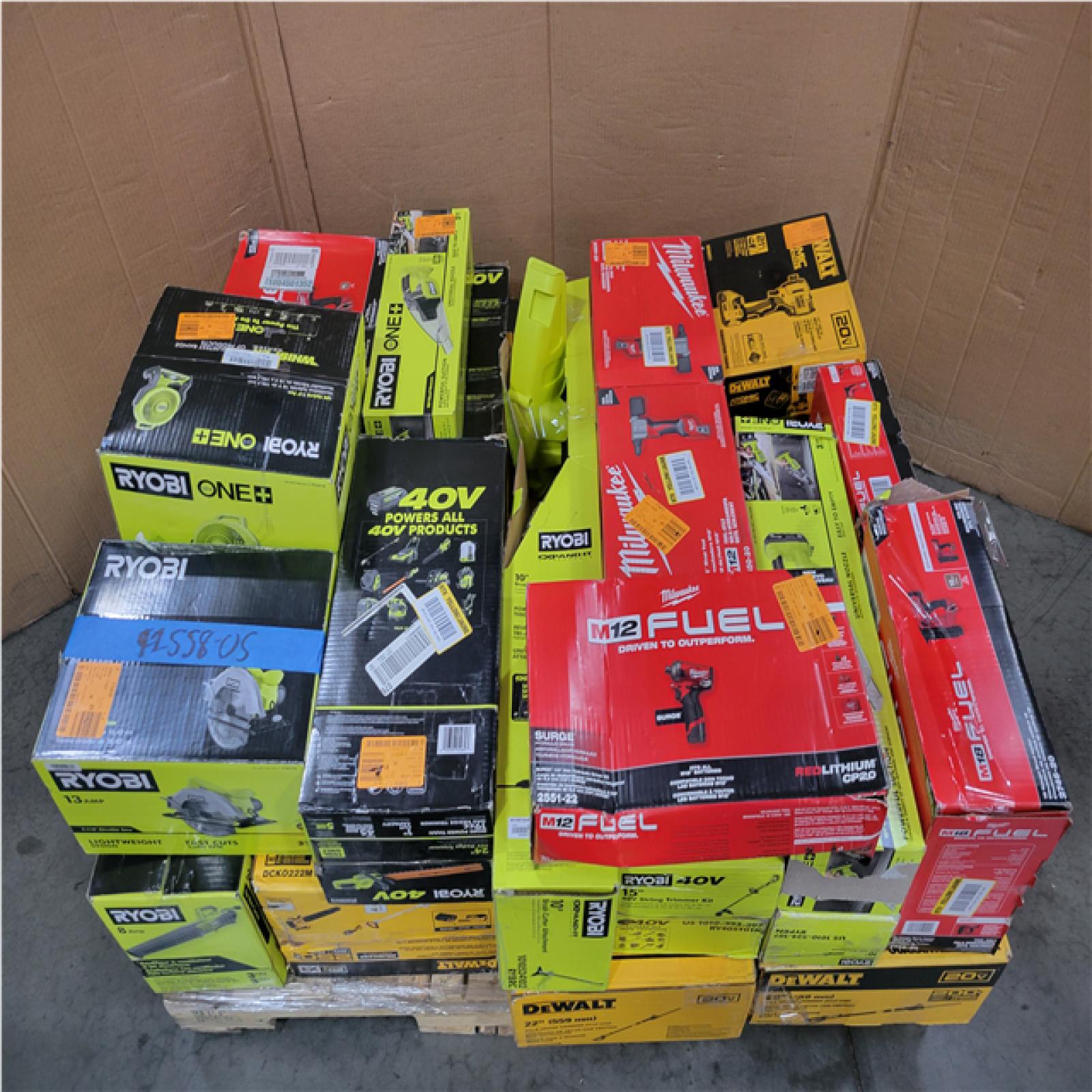 CALIFORNIA AS-IS TOOL PALLET
