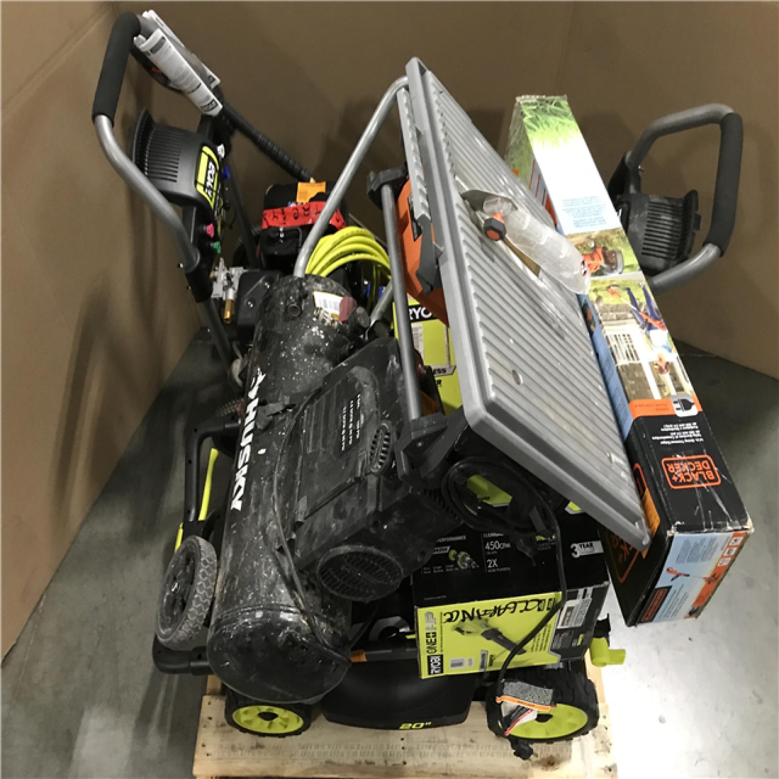 CALIFORNIA AS-IS OUTDOOR POWER EQUIPMENT
