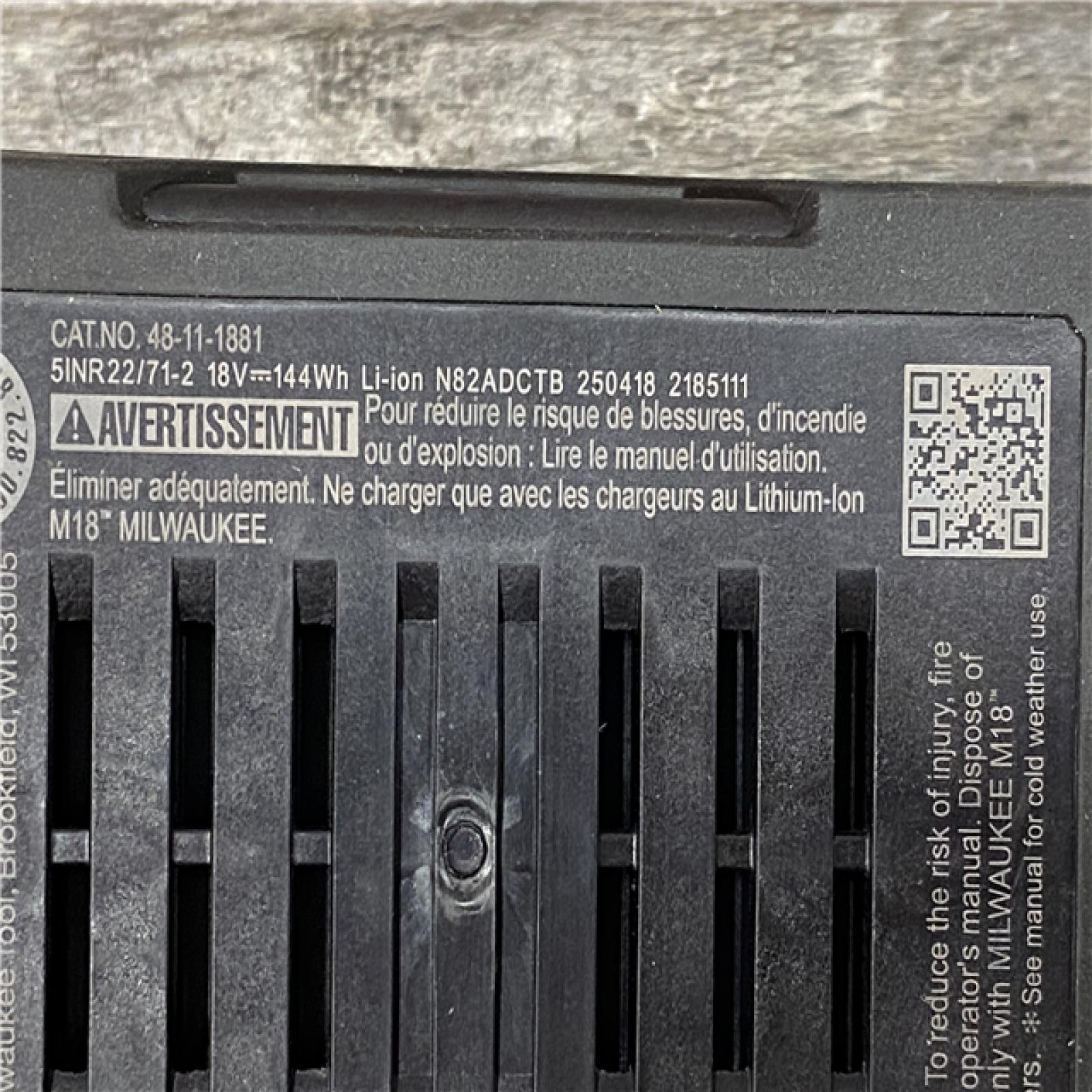 AS-IS Milwaukee 18-Volt Lithium-Ion REDLITHIUM FORGE Starter Kit