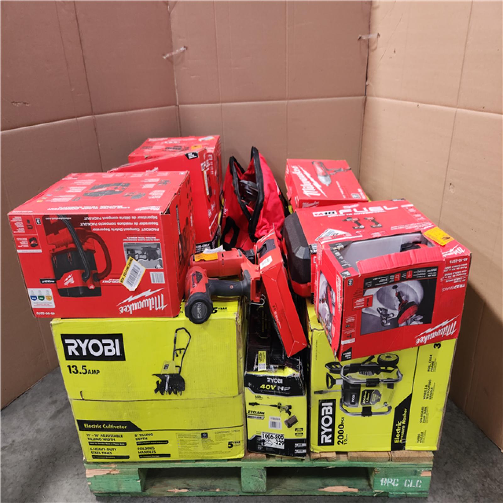 CALIFORNIA AS-IS TOOL PALLET