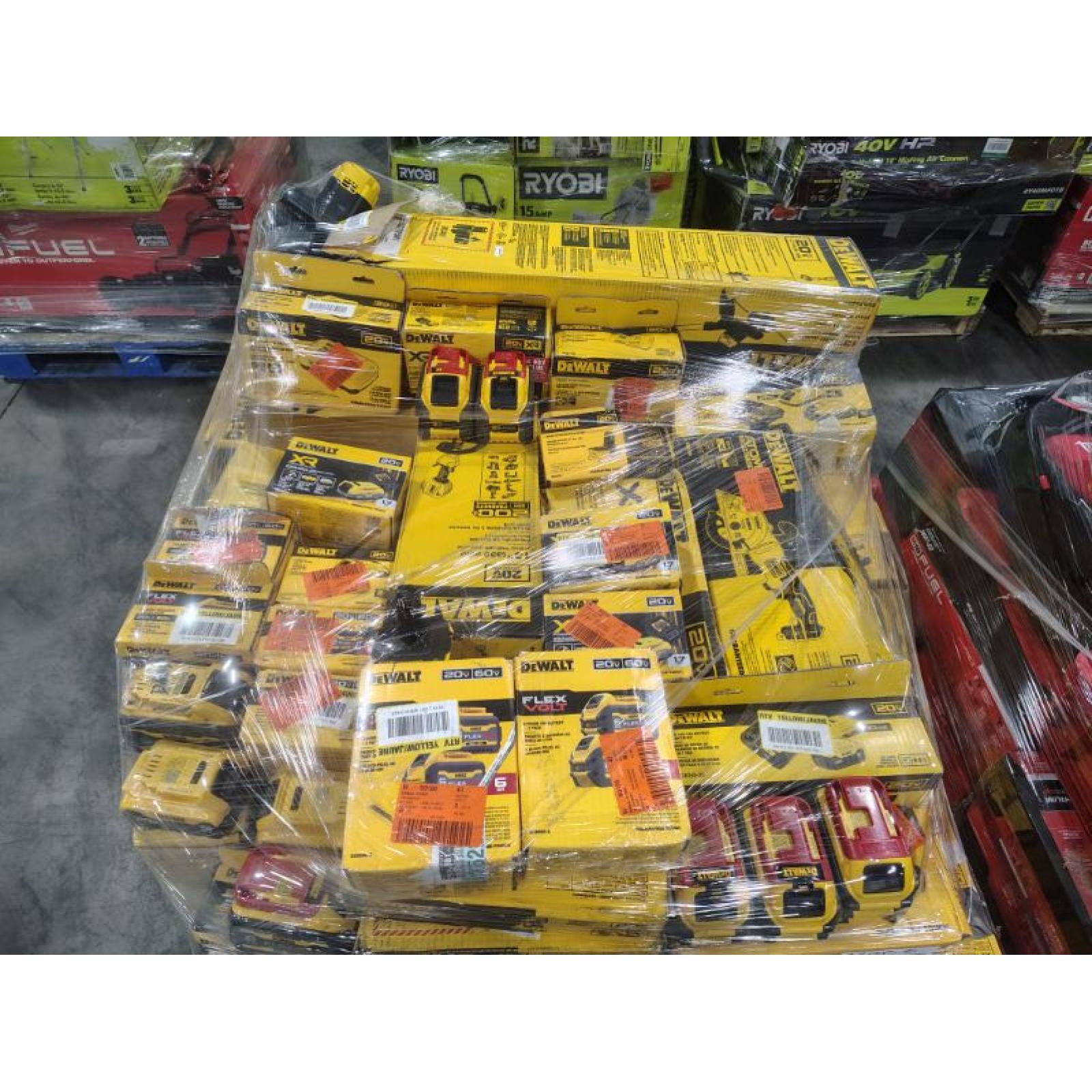 Pittston Location As-Is Power Tools Partial Truckload (13 Pallets) 8305-B