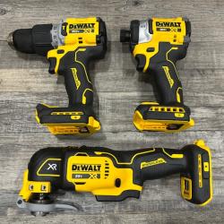 AS-IS DEWALT 20V MAX Lithium-Ion Cordless 3-Tool Combo Kit