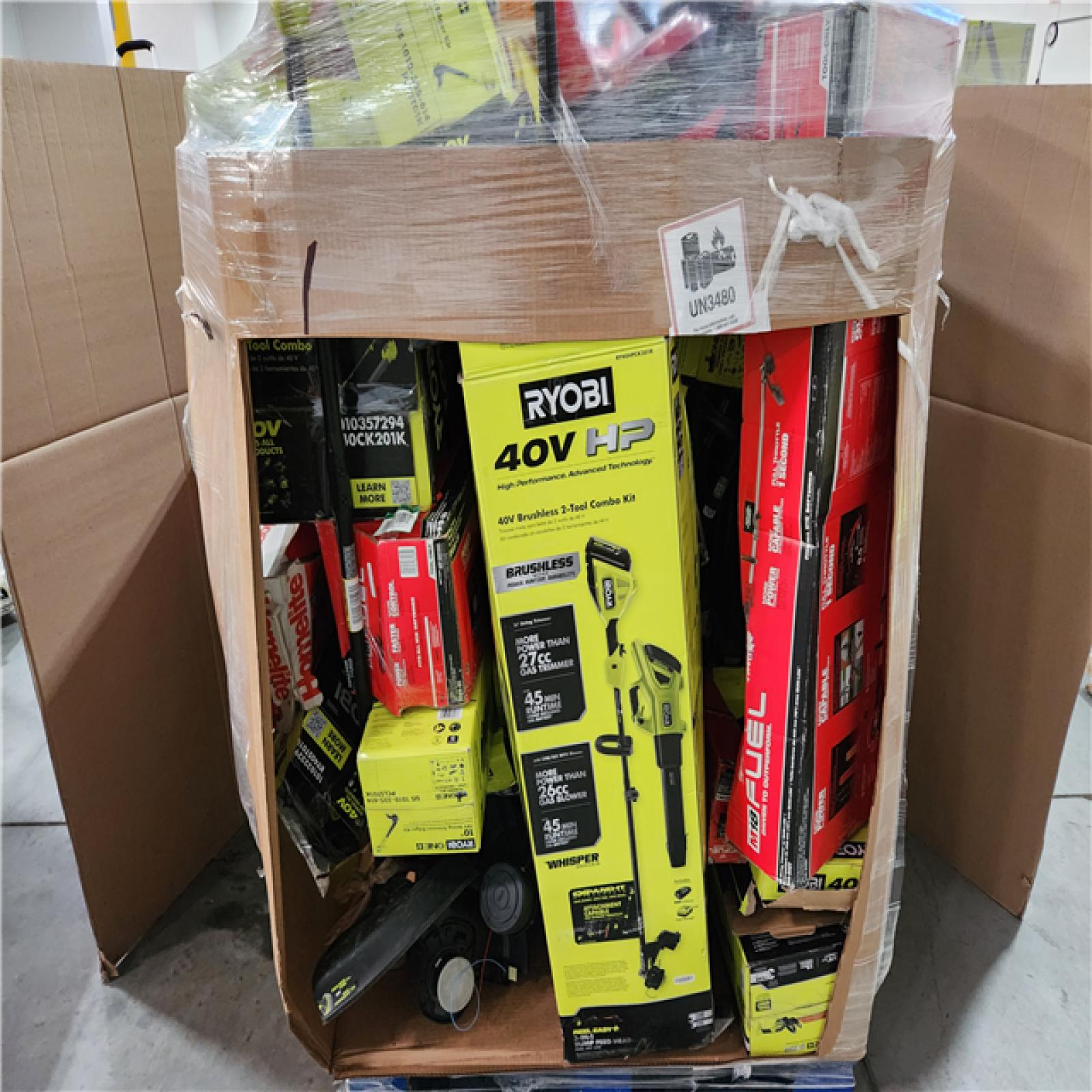 CALIFORNIA AS-IS  TOOL PALLET