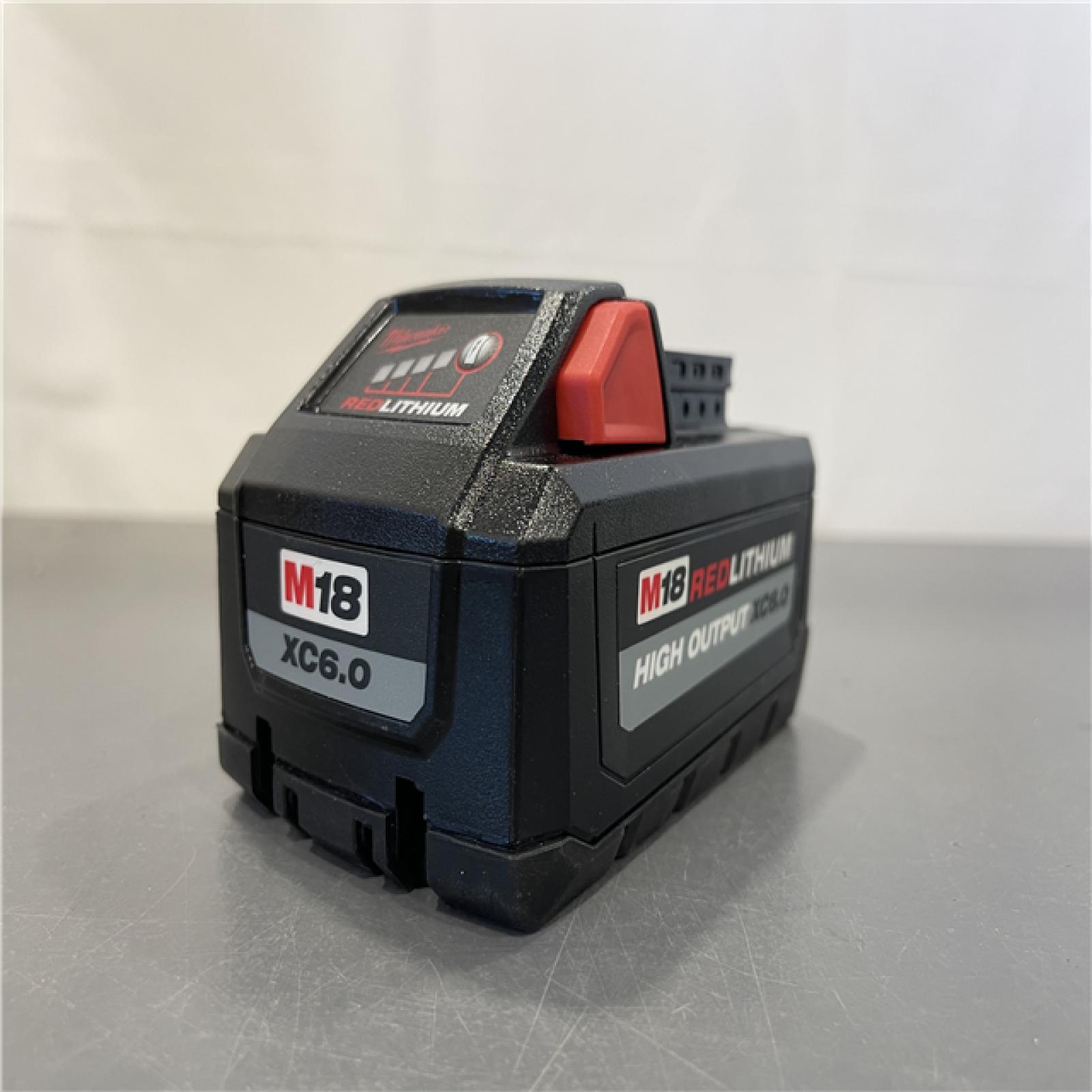AS-IS Milwaukee 48-11-1865 M18 REDLITHIUM HIGH OUTPUT 6.0Ah Battery Pack