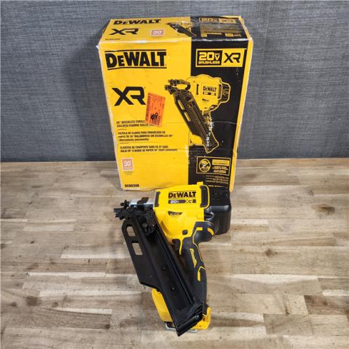 HOUSTON LOCATION - AS-IS DEWALT 20-Volt 30° Cordless Framing Nailer (Tool-Only)