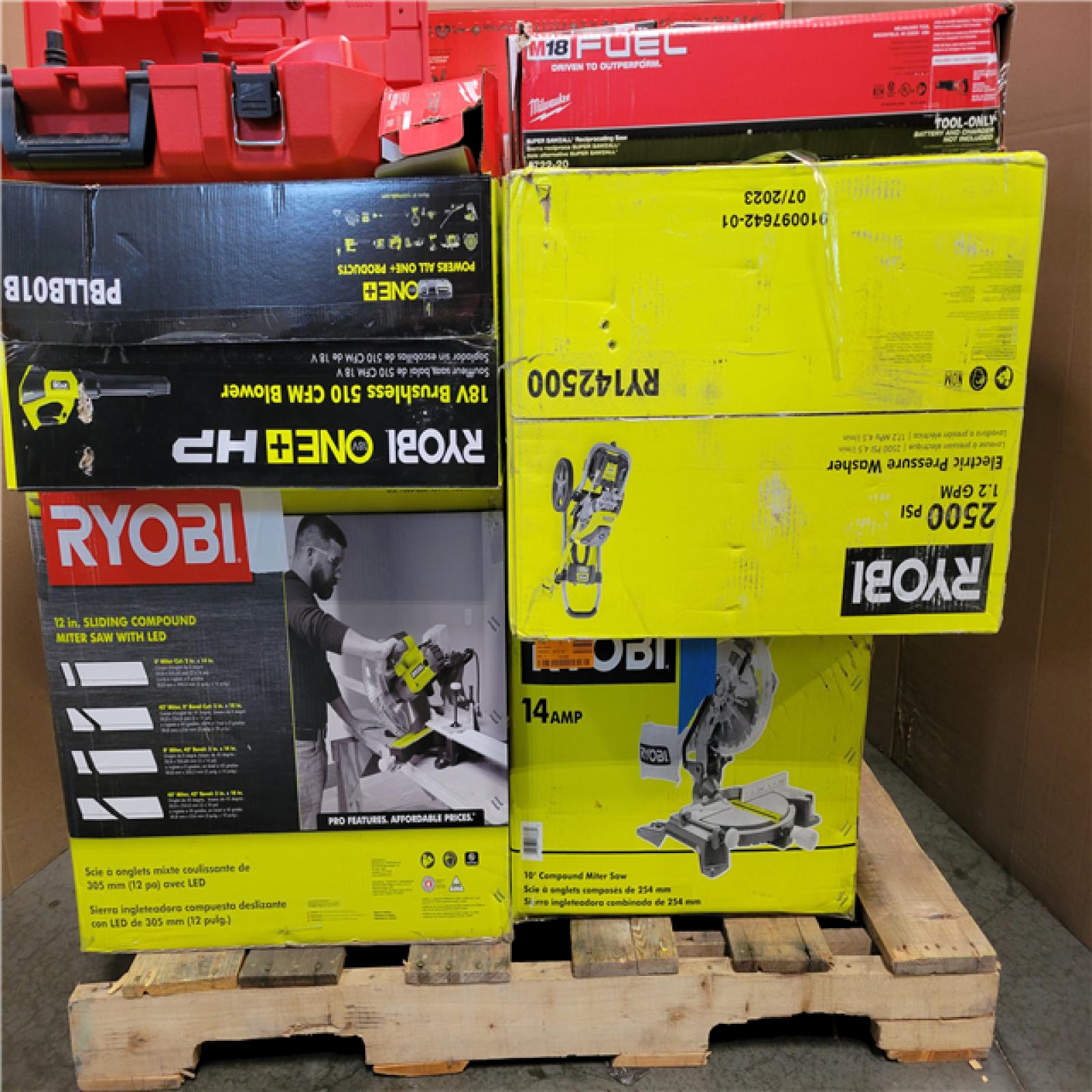 CALIFORNIA AS-IS TOOL PALLET