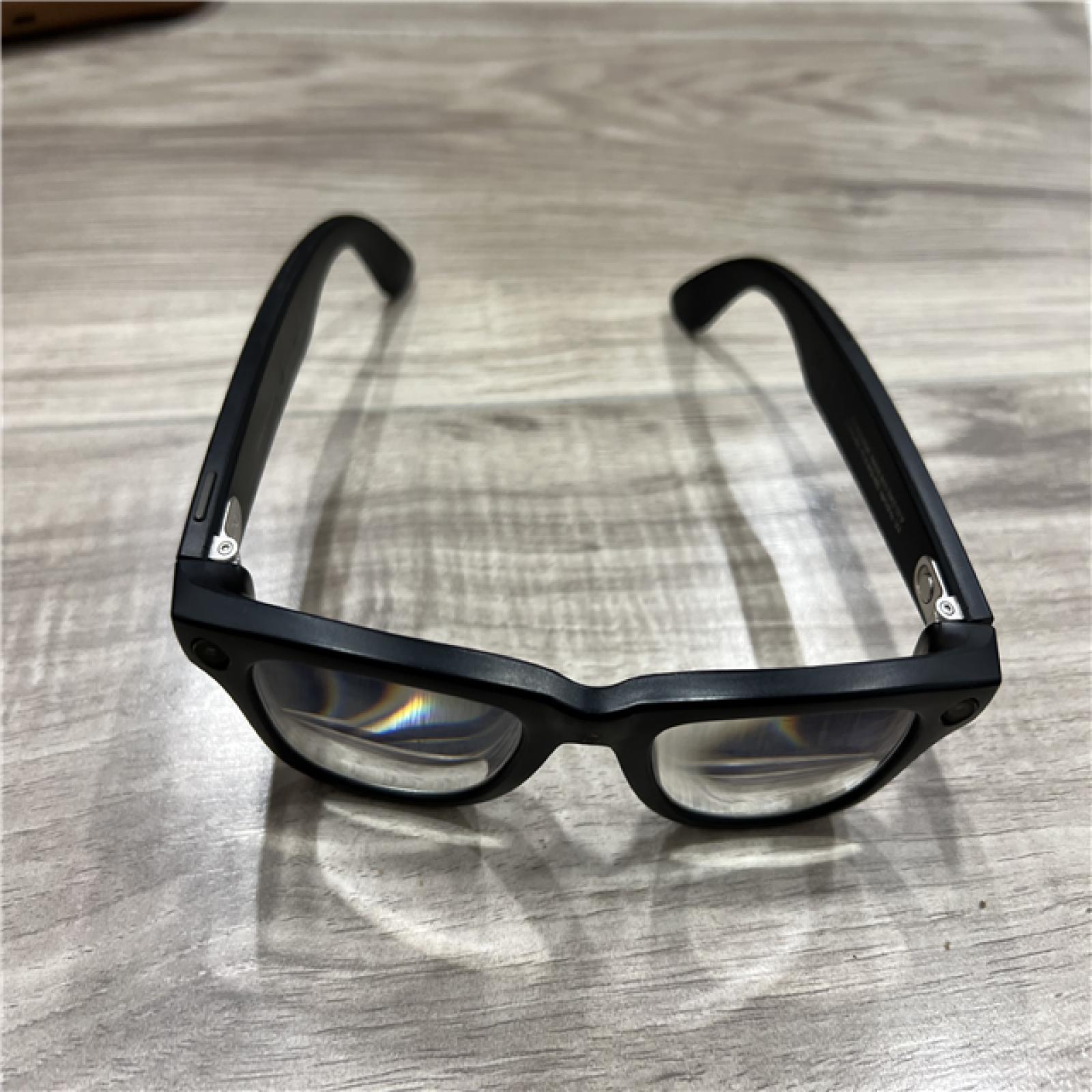 AS-IS Ray-Ban Meta Wayfarer RW4006 - Rectangle Square Black