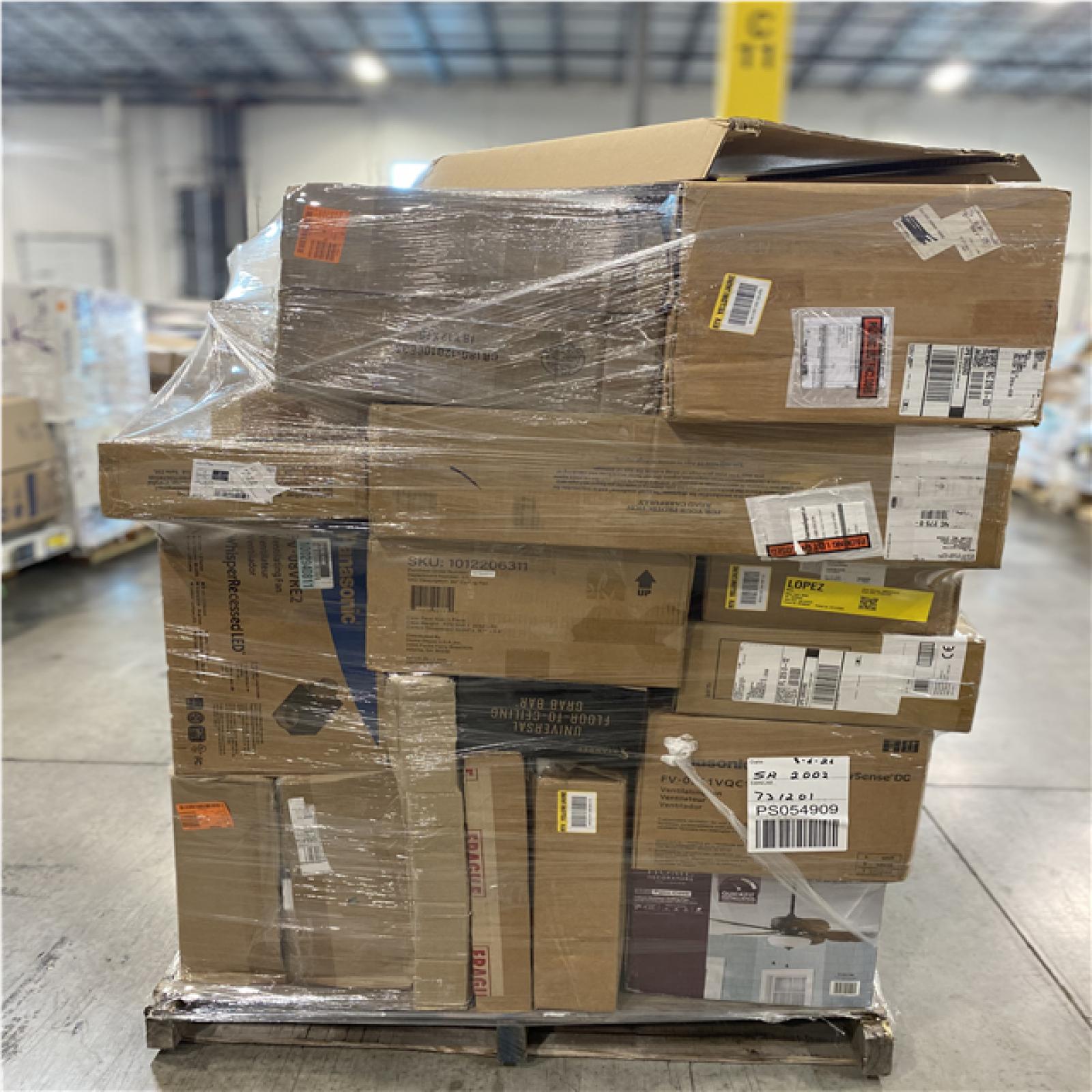 DALLAS LOCATION- AS-IS HOME IMPROVEMENT PALLET