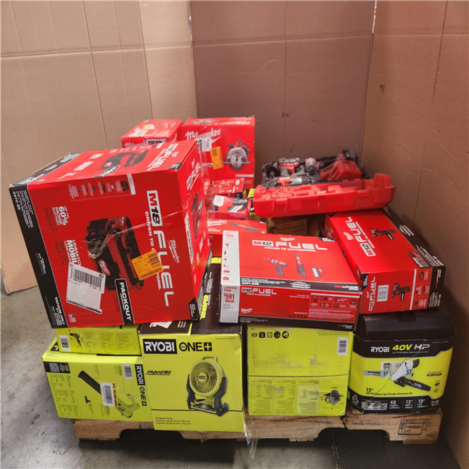 CALIFORNIA AS-IS TOOL PALLET