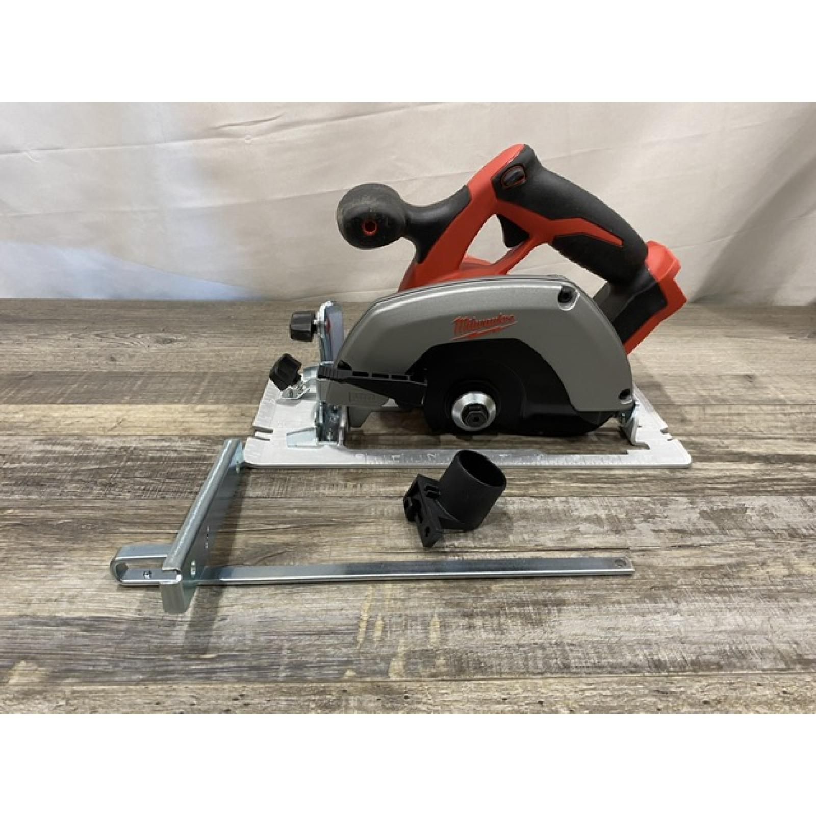AS-IS Milwaukee 18V Lithium-Ion Cordless 6-1/2 in. Circular Saw (Tool-Only)