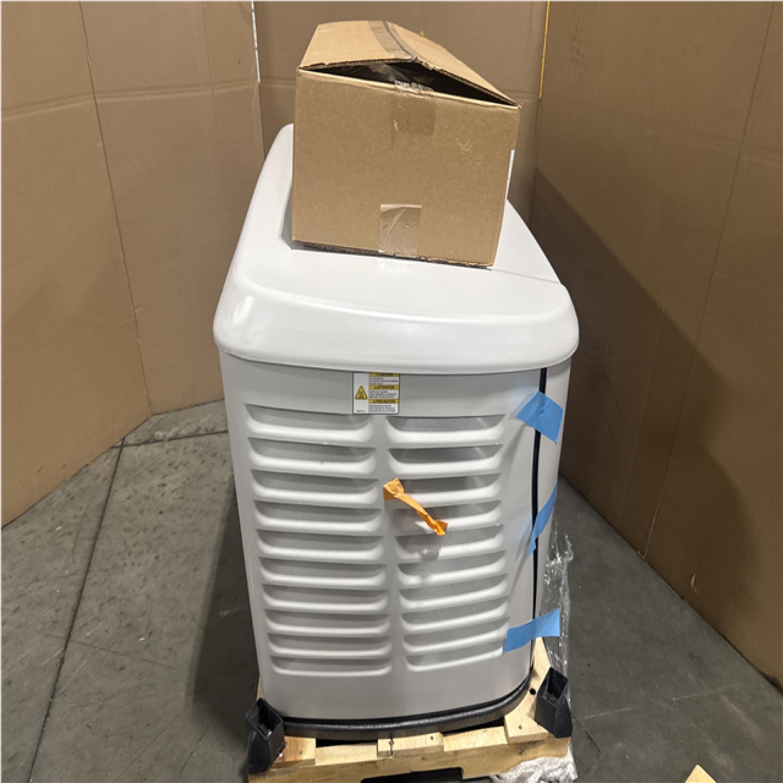 CALIFORNIA AS IS GENERAC 22KW BACK UP GENERATOR WITH AUTOMATIC TRANSFER SWITCH