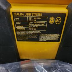 Phoenix LIKE NEW DEWALT 1600-Peak Amp Portable Jump Starter with Digital Compressor and USB Power Bank