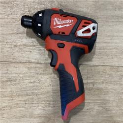 AS-IS Milwaukee 12V Lithium-Ion Cordless 1/4 in. Hex Screwdriver Kit