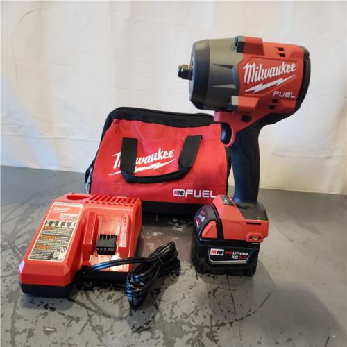 Milwaukee  FUEL 18V Lithium-Ion Brushless Cordless 1/2 in. Impact Wrench w/Friction Ring Kit