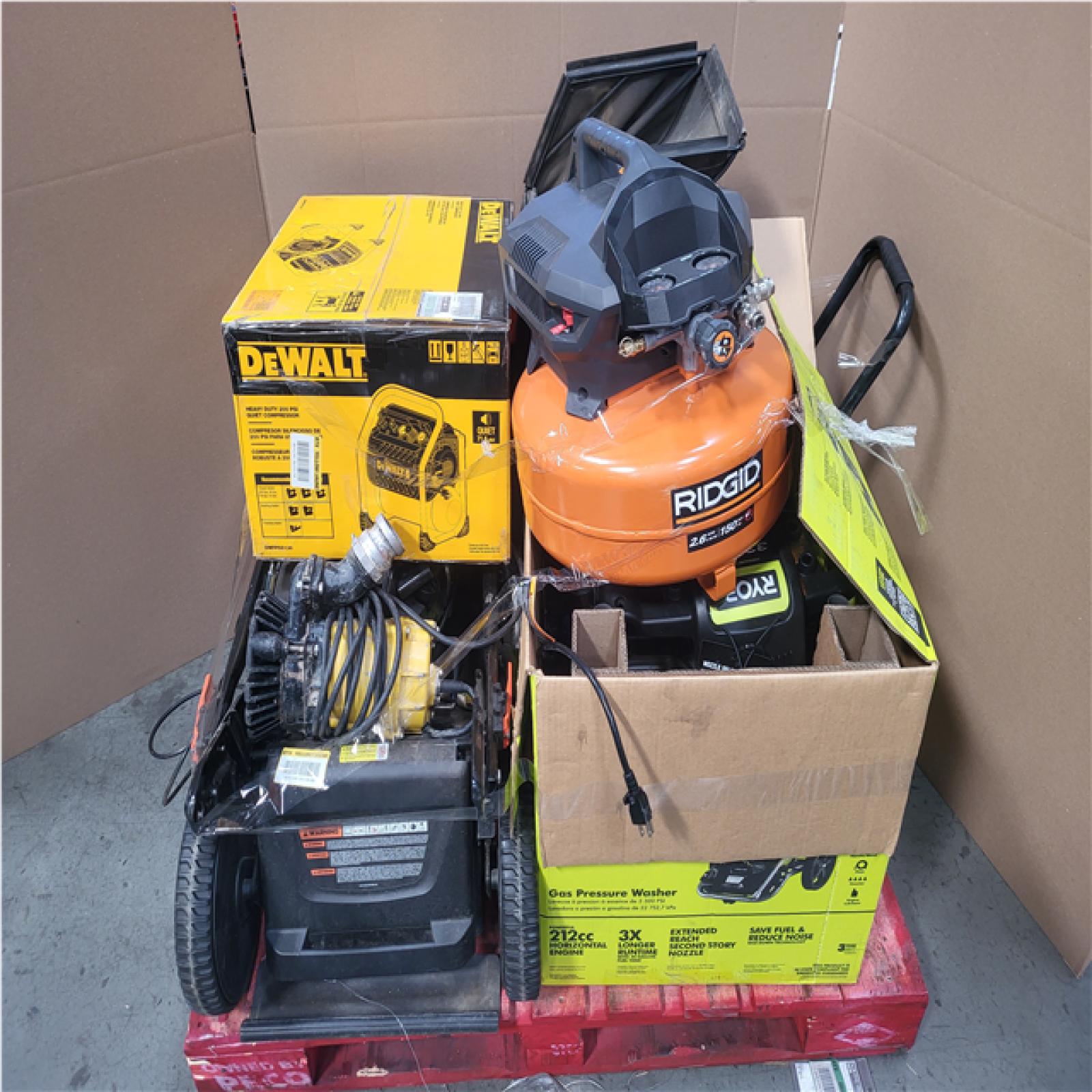 CALIFORNIA AS-IS OUTDOOR POWER EQUIPMENT