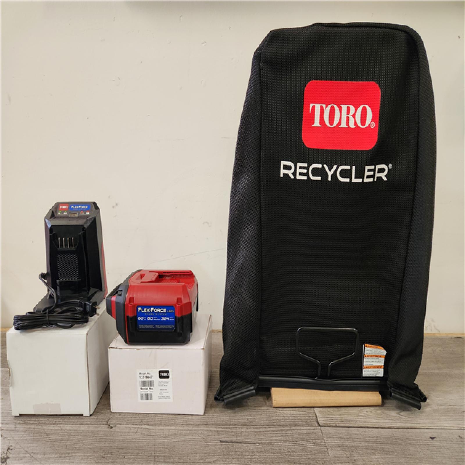Phoenix Location NEW Toro Recycler 21466 22-Inch 60 V Battery Self-Propelled Lawn Mower (Battery & Charger Included)