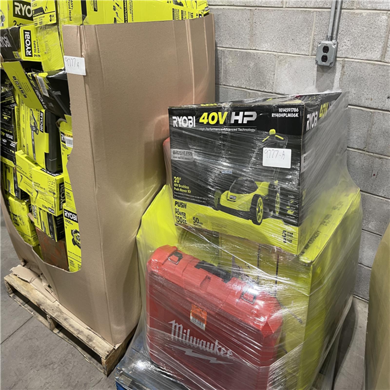 Pittston Location As-Is Power Tools Partial Truckload (14 Pallets) 9777-A