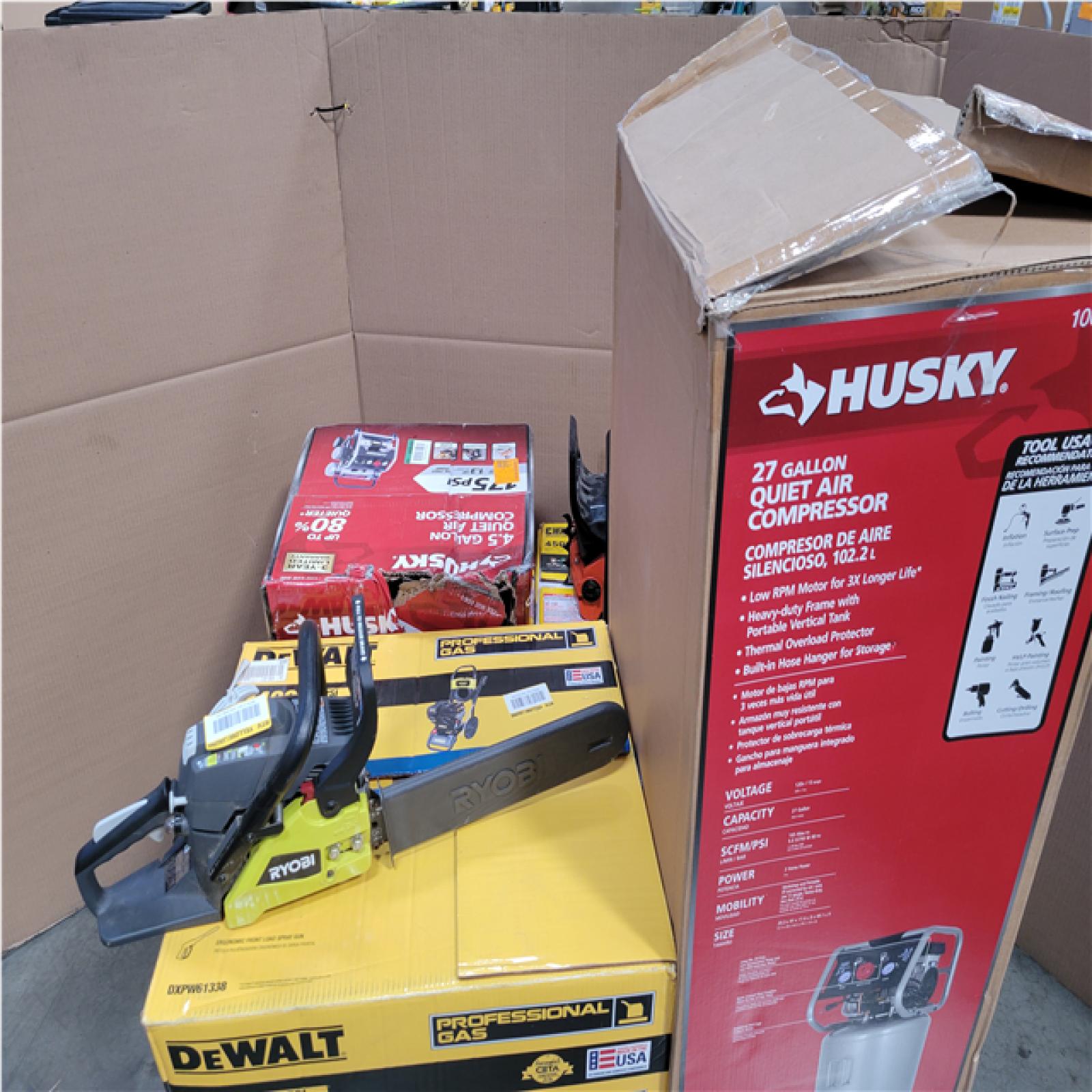 CALIFORNIA AS-IS OUTDOOR POWER EQUIPMENT