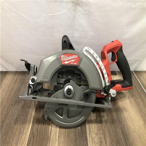 AS-IS Milwaukee  FUEL 18V Lithium-Ion Cordless 7-1/4 in. Rear Handle Circular Saw (Tool-Only)