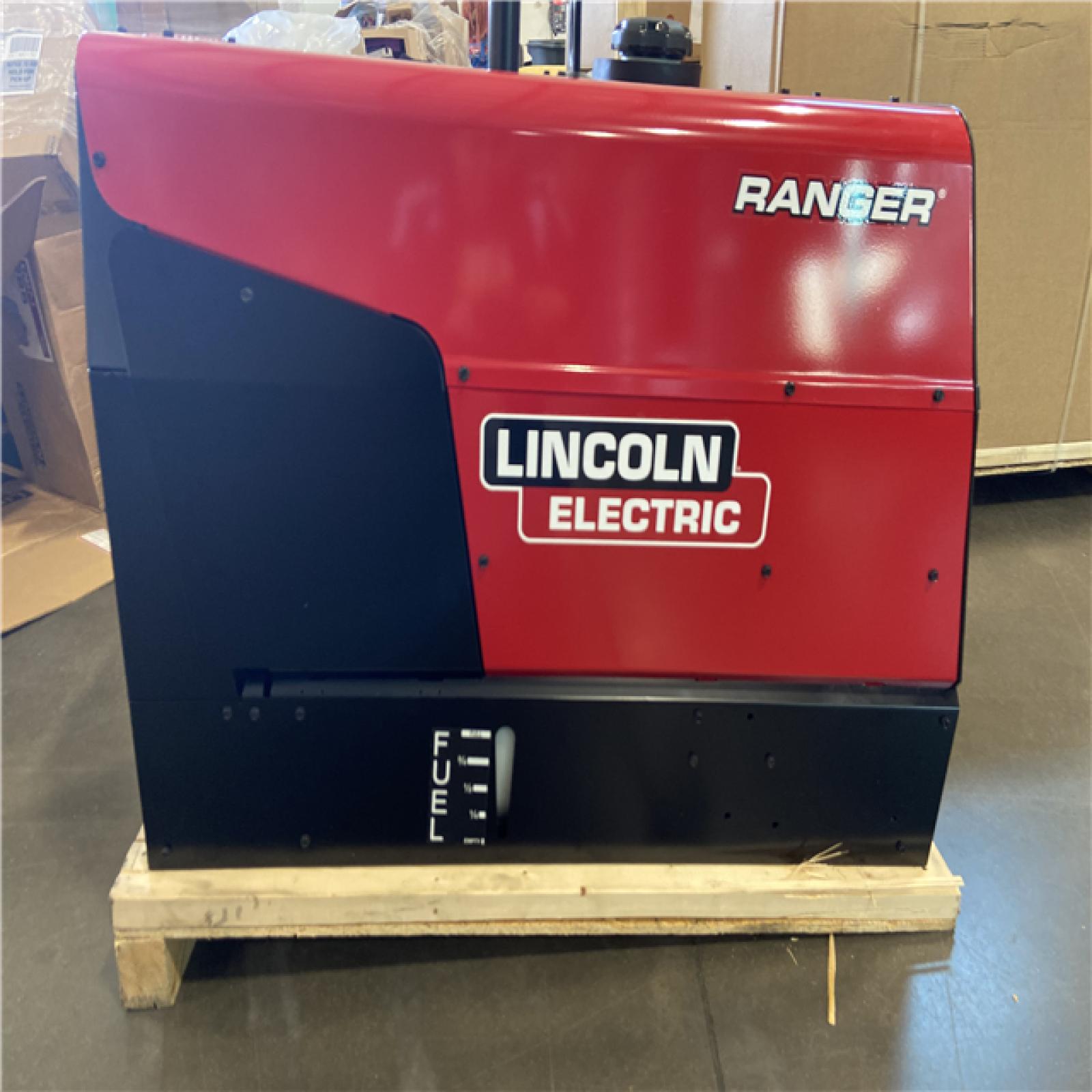 DALLAS LOCATION -  Lincoln Electric 225 Amp Ranger 225 Gas Engine Driven DC Multi-Process Welder, 10.5 kW Peak Generator (Kohler)