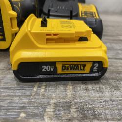 AS-IS DEWALT Atomic 20V Max Lithium-Ion Brushless Cordless Compact 1/4 in. Impact Driver Kit