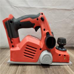 AS-IS- Milwaukee M18 18-Volt Lithium-Ion Cordless 3-1/4 in. Planer (Tool-Only)